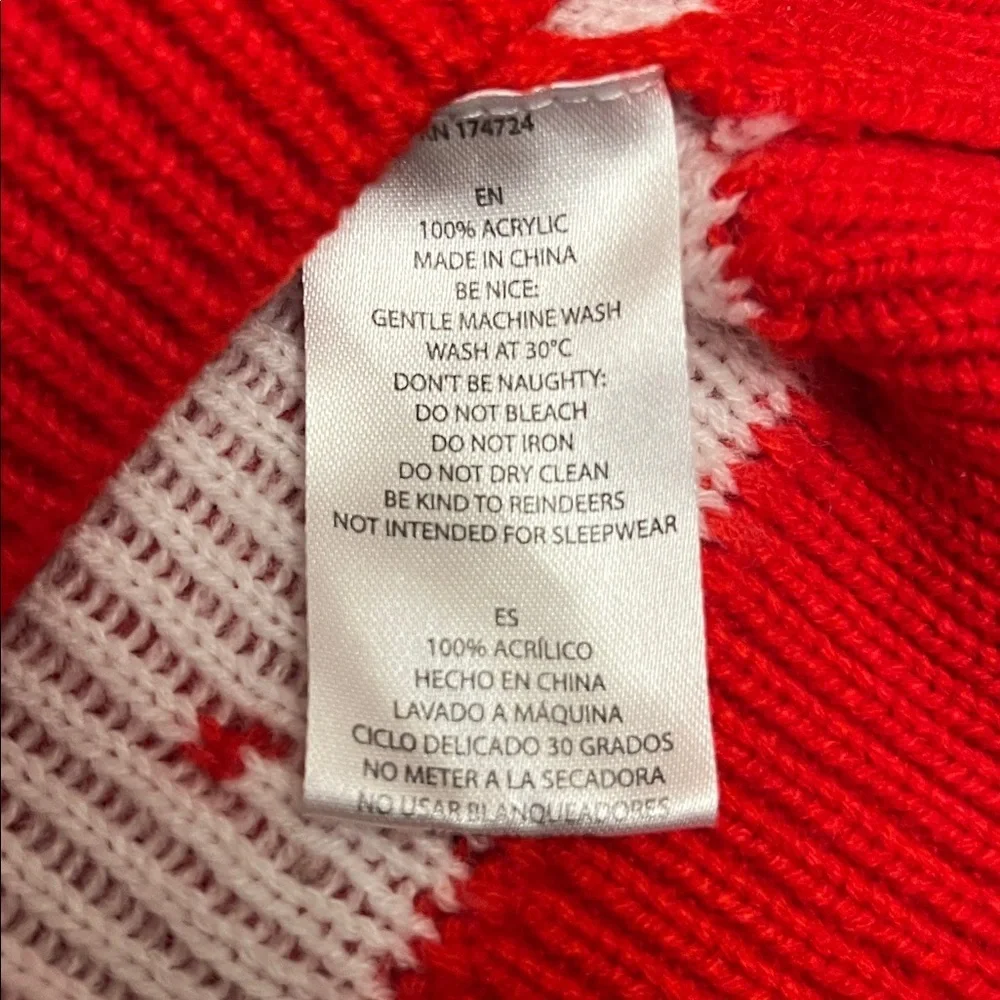 Tstars Ugly Christmas Sweate Girls/Boys Santa Claws Holiday  Sweater Sz 5 - Picture 8 of 8